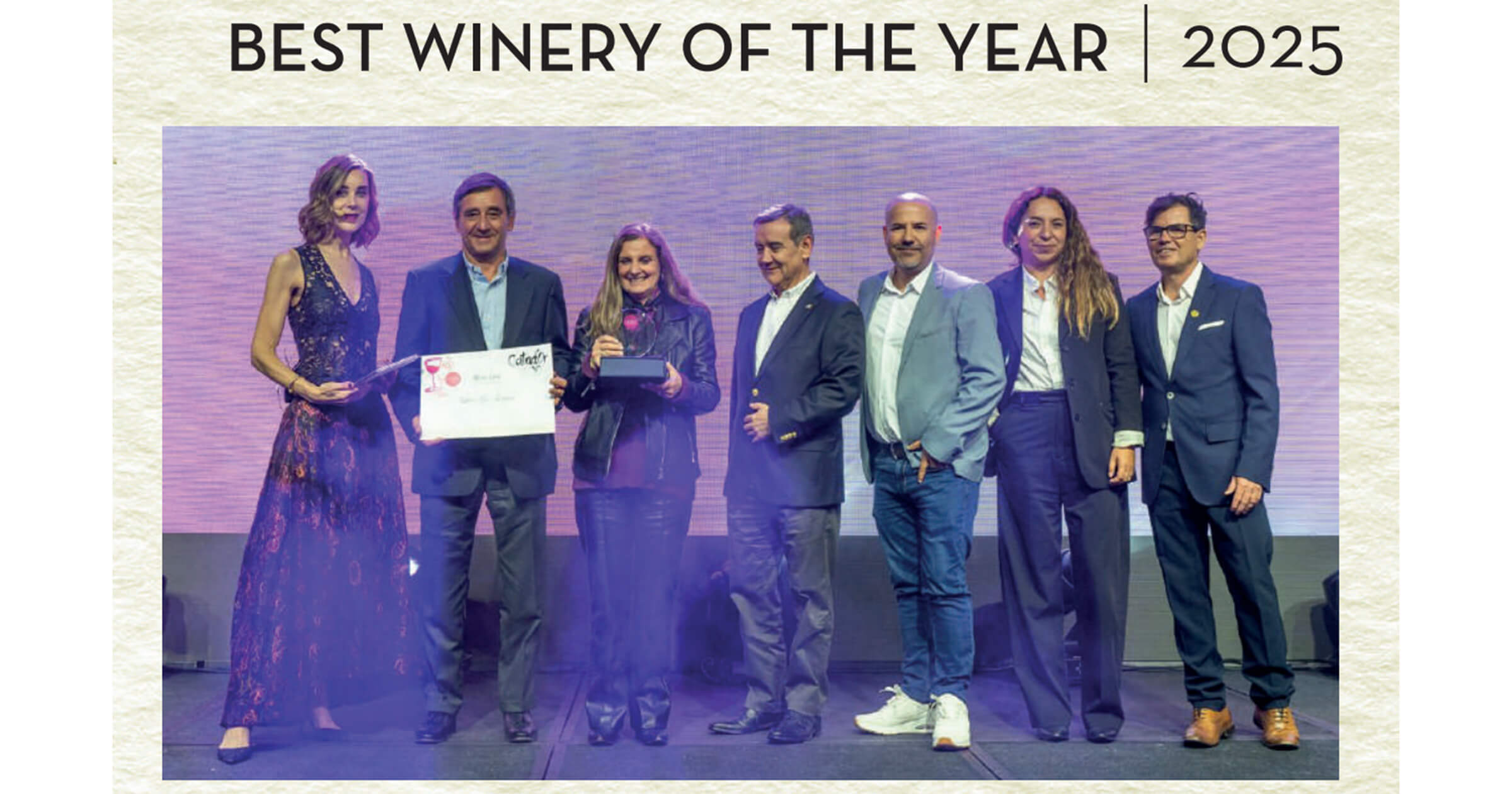 チリワイン『パヌール』の生産者が、ベスト・ワイナリー・オブザイヤー2025を獲得！