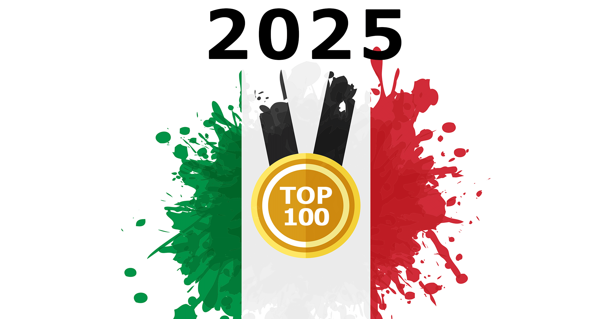 『ジェームス・サックリング』2025 イタリアのTOP 100