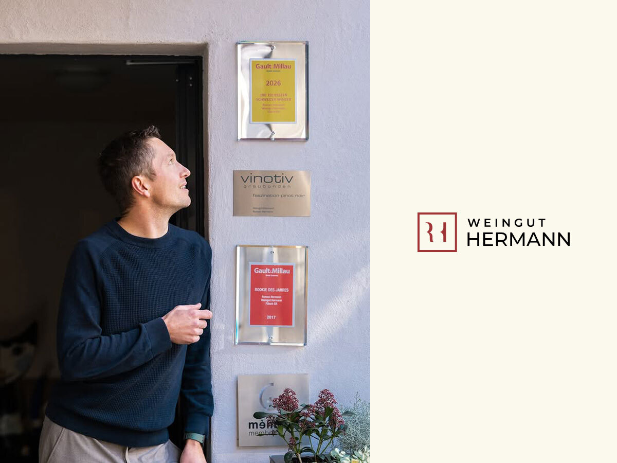 Gault&Millau 2026 「スイス・ドイツ語圏のワイン生産者 TOP40」に「ロマン・ヘルマン」選出！
