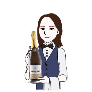 ワインを選んだソムリエ